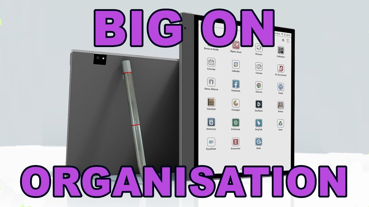 Bigme inkNoteX Color e-ink Tablet Review - YouTube