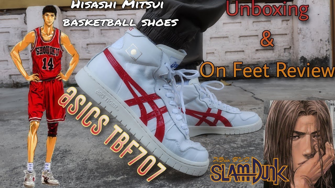 炎の男 三井寿 Hisashi Mitsui Basketball Shoes !! Asics TBF707