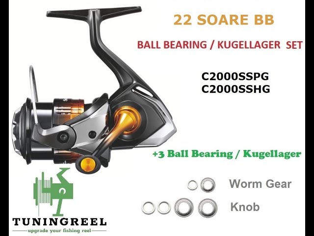 Review and full Upgrade Shimano 22 Soare BB C2000SSPG also