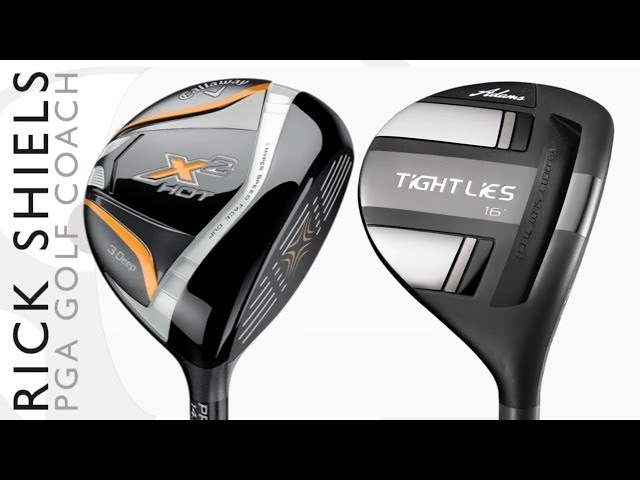 Callaway X2 Hot Deep Vs Adams Tight Lies FW Challenge - YouTube