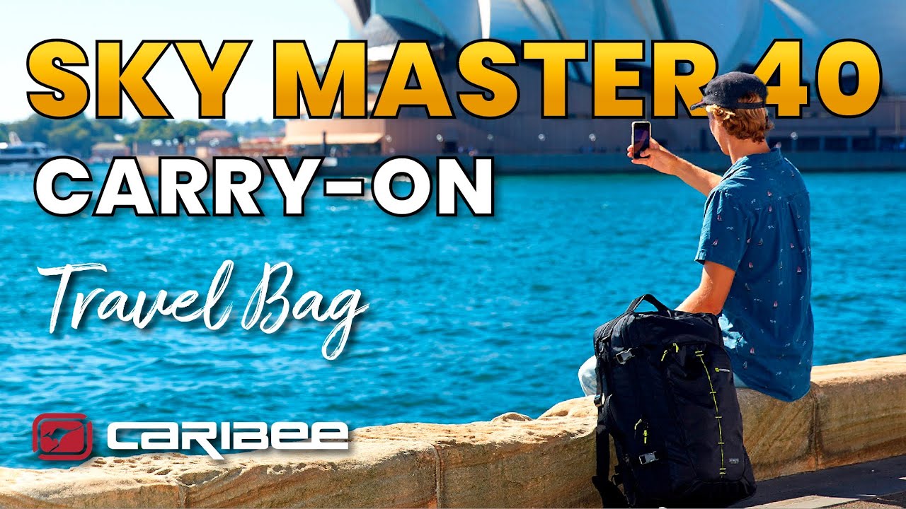 Caribee Sky Master 40L Airline Carry On Backpack