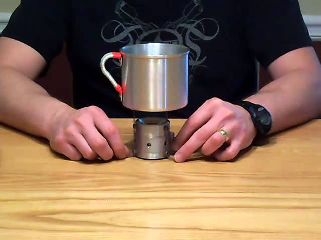 Batchstovez Adjustable Flame Alcohol stove First look - YouTube