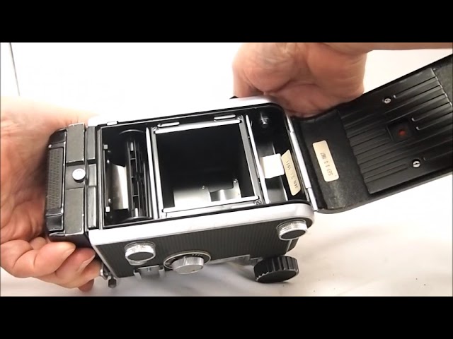 MAMIYA C3クラシックカメラ動作確認 - YouTube