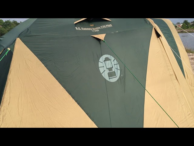 Coleman BC Canopy Dome 270 Plus Review By D4Camper 5 - YouTube