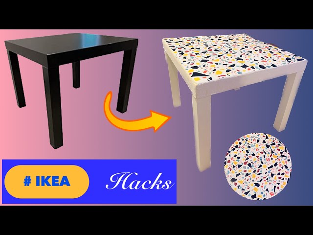 DIY IKEA Hack / Transforming a Basic Table into a Beautiful Mosaic