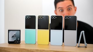 Samsung Galaxy Z Flip 6 - ALL COLOURS + HANDS ON - YouTube