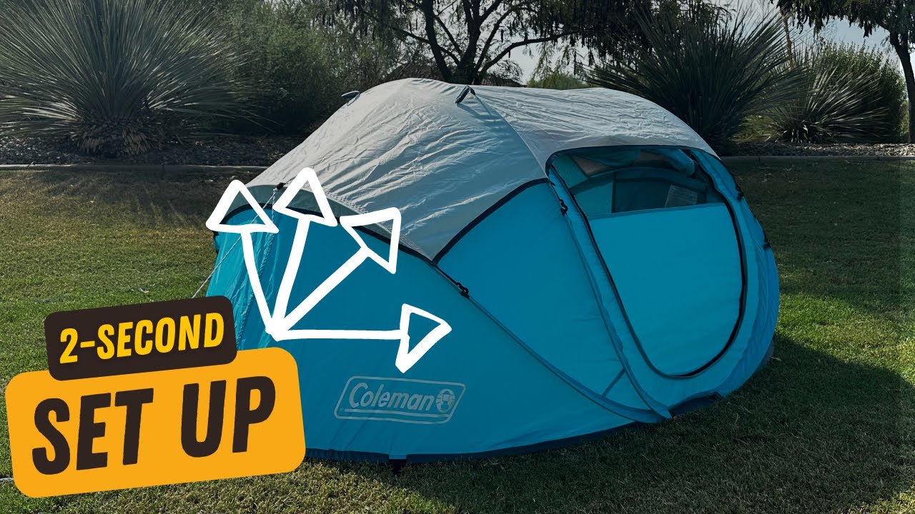 Coleman 2-Person Pop Up Tent Review: 'FAST!'