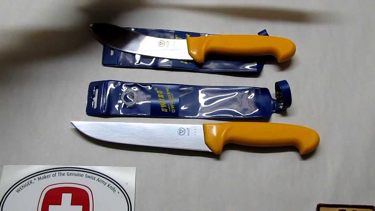 wenger swibo professional line of knives - YouTube
