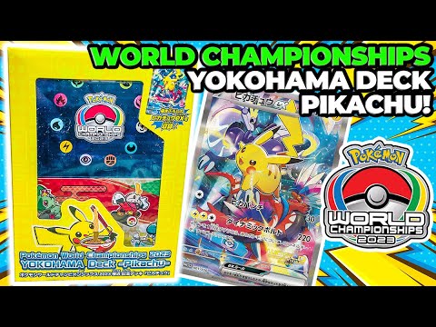 Pokemon World Championships 2023 Yokohama Pikachu Deck OPENING