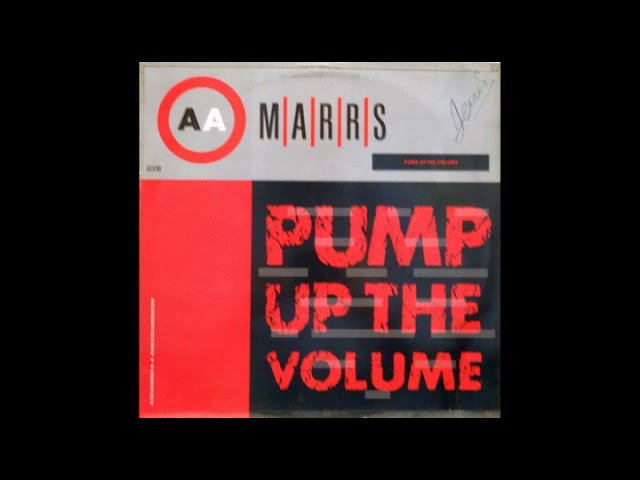 Marrs - Pump up the volume (extended version) - YouTube