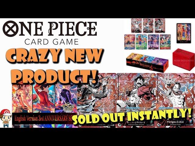 One Piece 3rd Anniversary Set is Ridiculous! But Sold Out