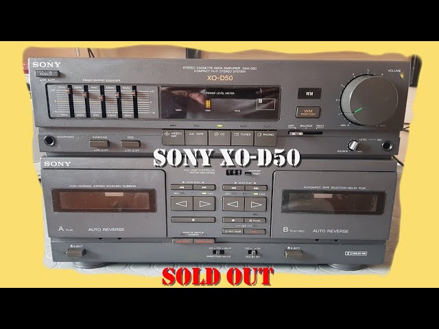 Sony XO-D50 by Lampa - YouTube