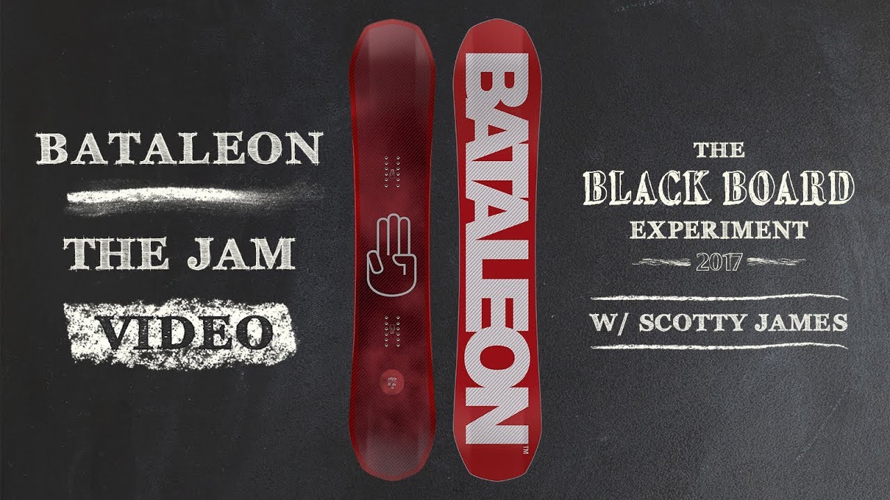2018 Bataleon The Jam Snowboard Review - Blackboard Experiment