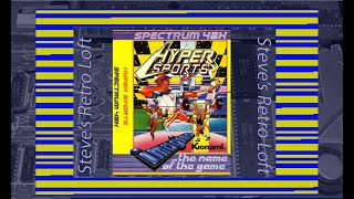 ZX Spectrum - Hyper Sports - Imagine / Konami - YouTube