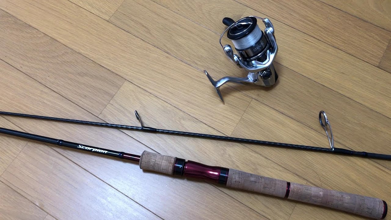 話題のNEWスコーピオン2651R－2青シャウラで早速入魂決めてき