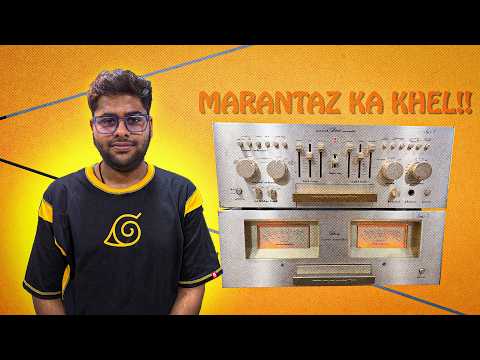 Vintage Powerhouse! Marantz SM-7 Power Amp + SC-7 Pre Amp Review