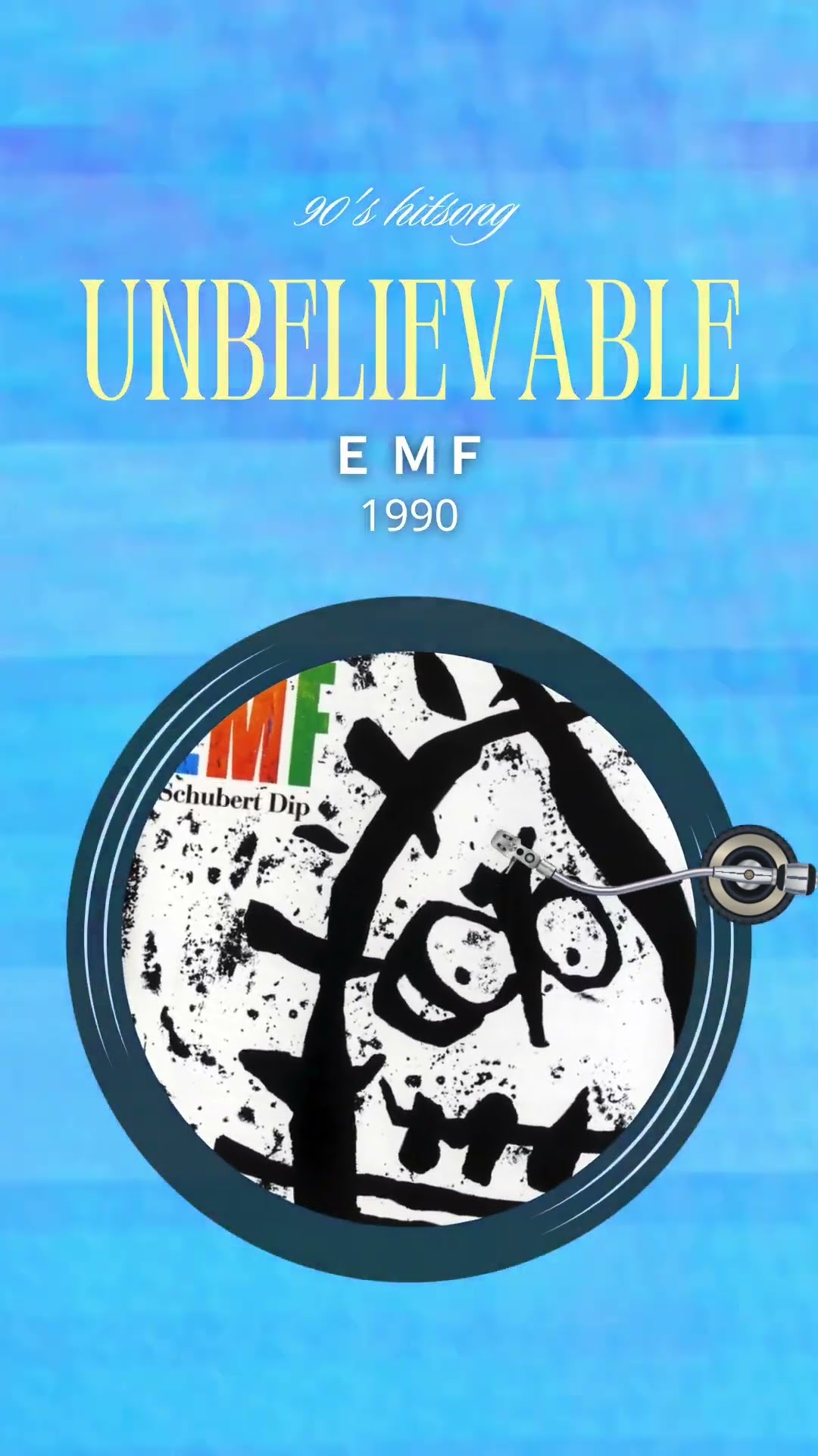 MUSIC｜EMF-Unbelievable (1990年）#EMFTheBand #90s #music #ep70