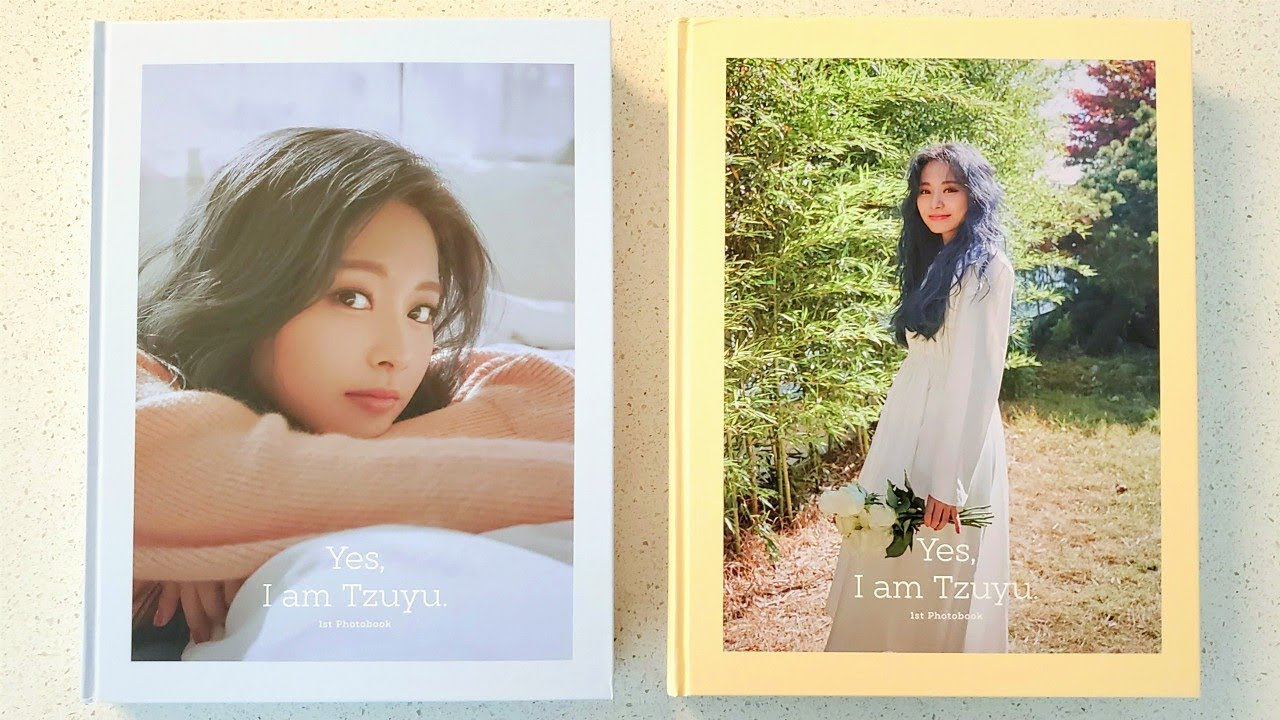 Unboxing] Yes, I am Tzuyu 1st Photobook ⟡ Peach & Blue versions