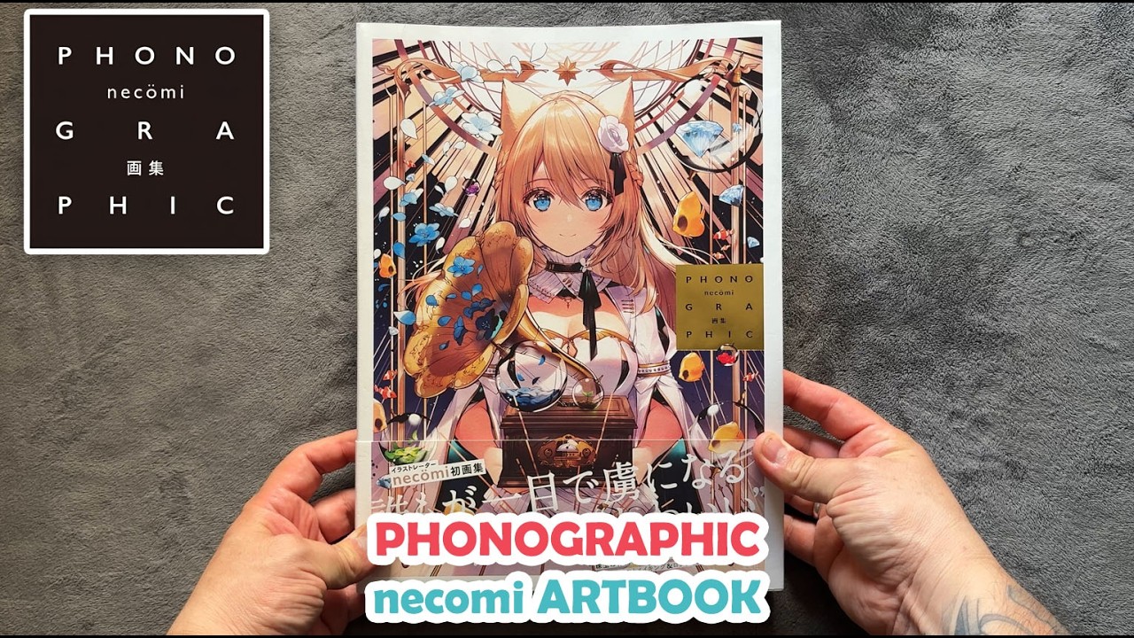 necomi Art Book (画集): PHONOGRAPHIC - REVISION COMPLETA - YouTube