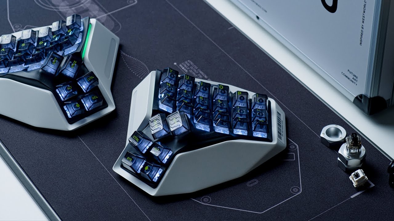 AM HATSU by Angrymiao - Icy Silver Typing Sounds - YouTube