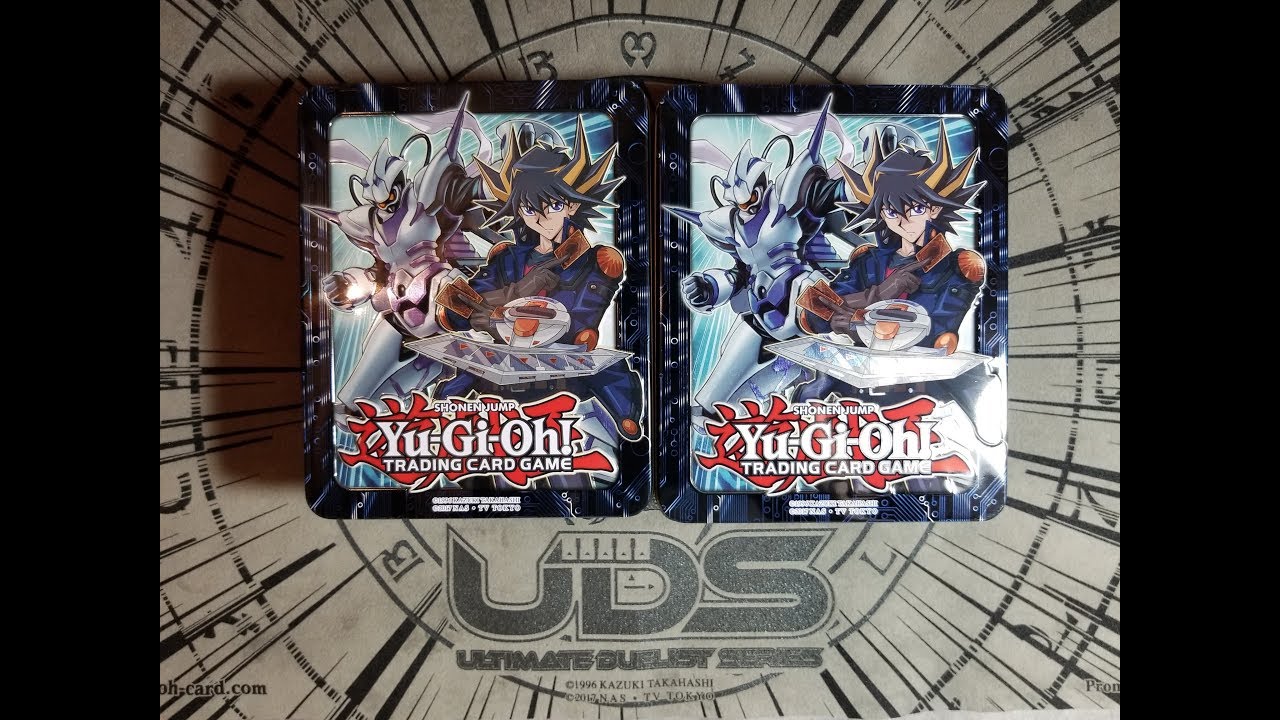 Yugioh 2018 Mega Tin - Yusei Fudo x2 Opening!!! - YouTube