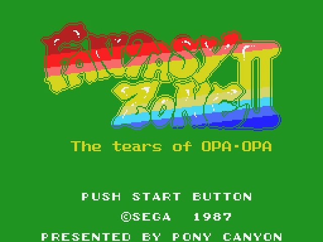 MSX Longplay [002] Fantasy Zone II: The Tears of Opa-Opa - YouTube