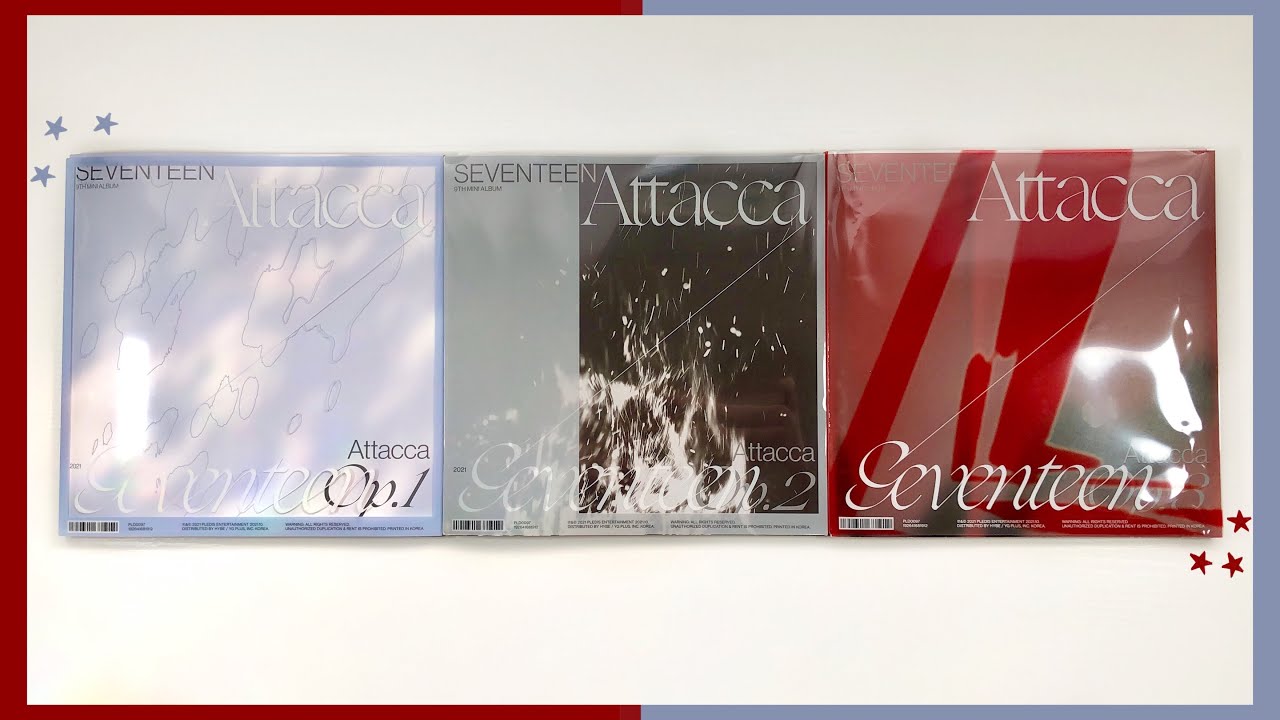 unboxing seventeen “attacca” 9th mini album! ☆ target exclusive