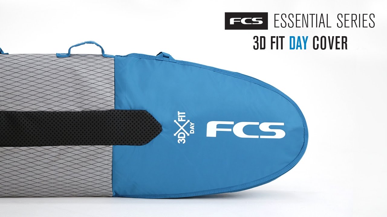 FCS 3DxFIT Day Surfboard Cover - YouTube