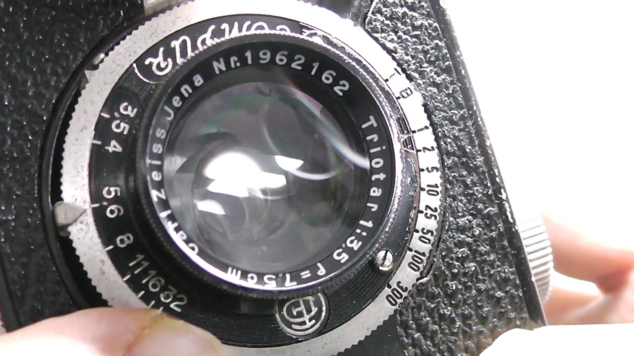 ROLLEICORD II型 ローライコード Triotar トリオター 75mm F3.8 +