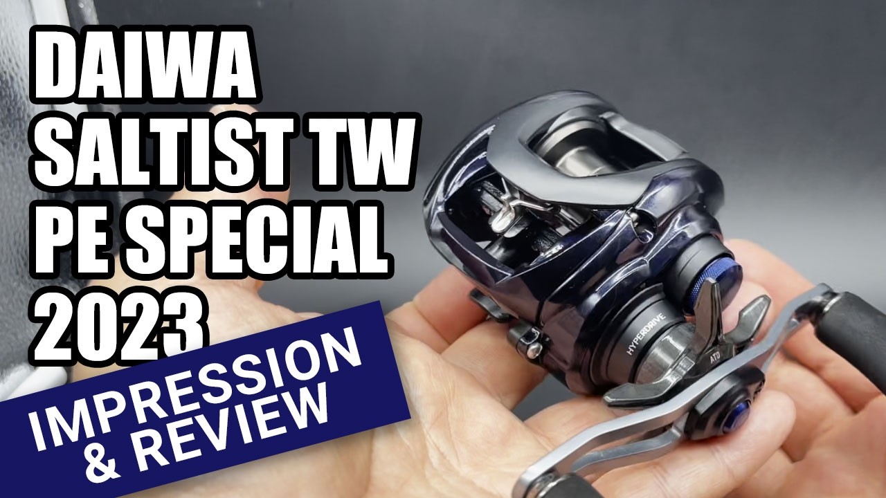 DAIWA SALTIST TW PE Special 2023 - Bait Beginner's Reel Review