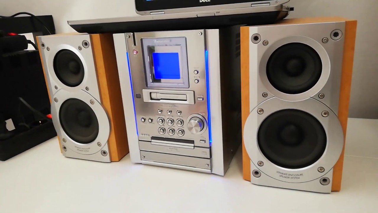 Panasonic SA-PM25 (BI-AMP Stereo System) mini Hi-Fi - YouTube