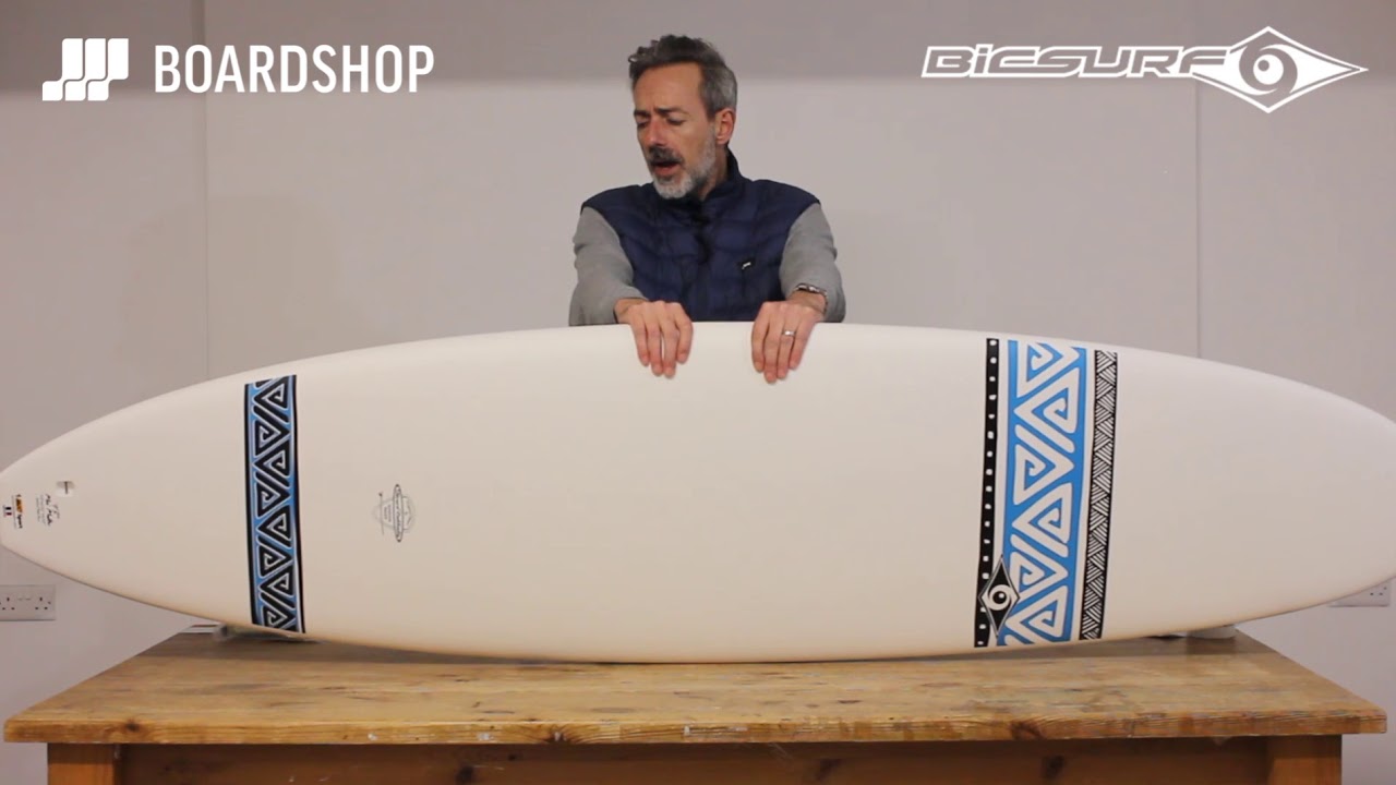 Bic DURA-TEC Mini Malibu 7ft 3 Surfboard Review - YouTube