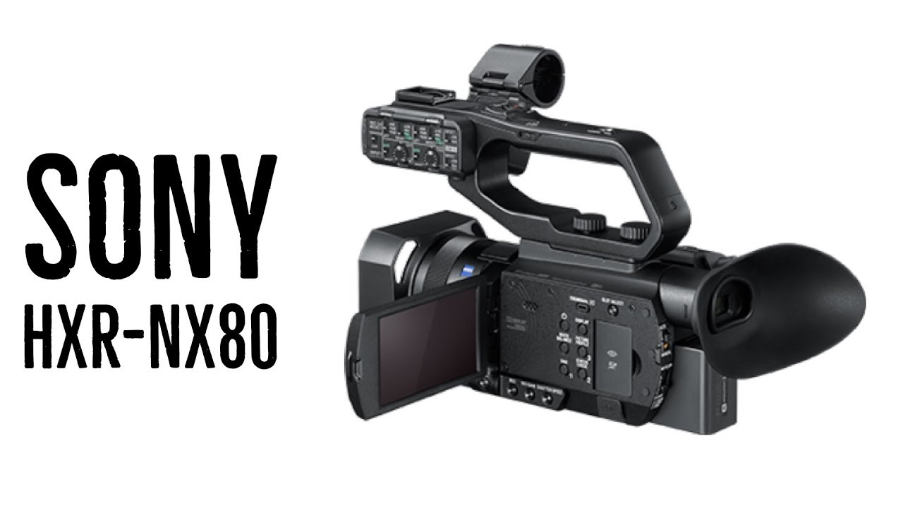 Sony HXR-NX80 - Unboxing and footage - YouTube