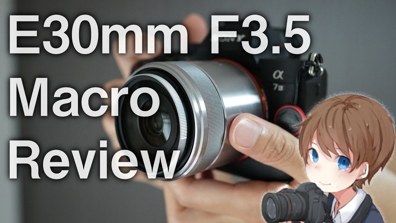 E30mm F3.5 Macro作例付きレビュー - YouTube