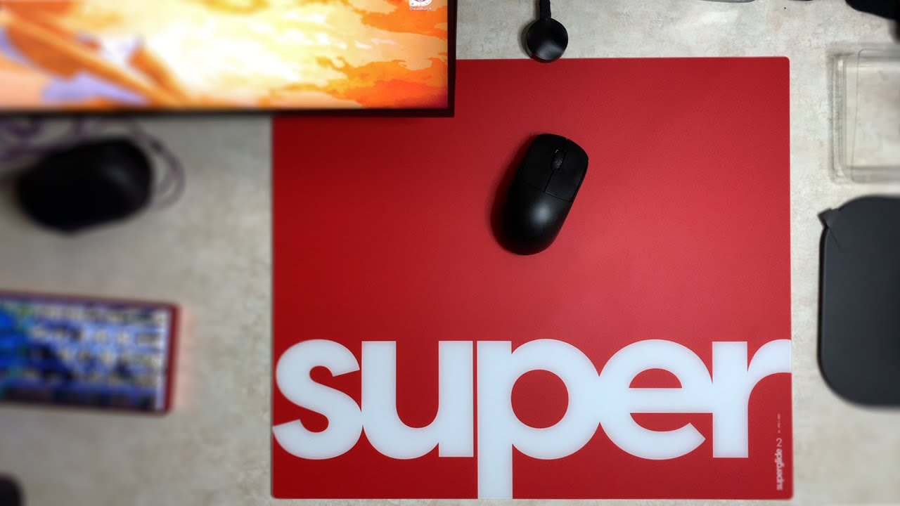 Pulsar's New Ultra Thin Glass Mousepad! | Pulsar Superglide 2