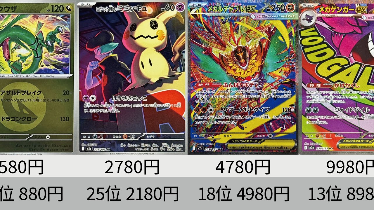 ポケカ】カドショ高すぎ！高額カードランキング！発売から1日後