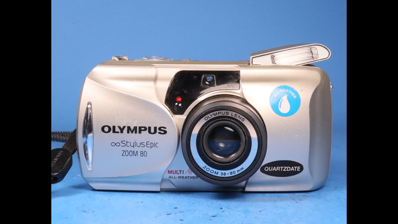 Olympus Infinity Stylus Epic Zoom 80 35mm film camera - YouTube