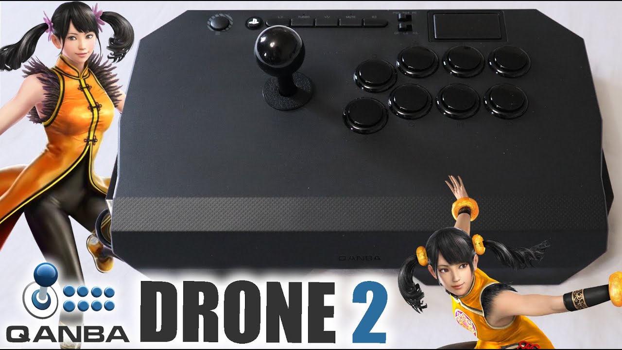 Qanba Drone 2 Arcade Joystick Unboxing & Review - YouTube