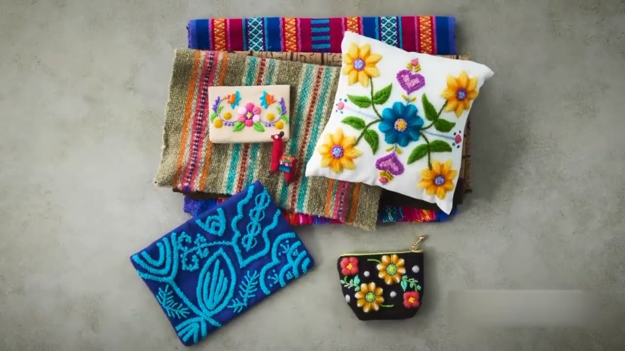 ペルーの伝統工芸 アヤクーチョ刺繍: キット｜手づくりタウン by 日本