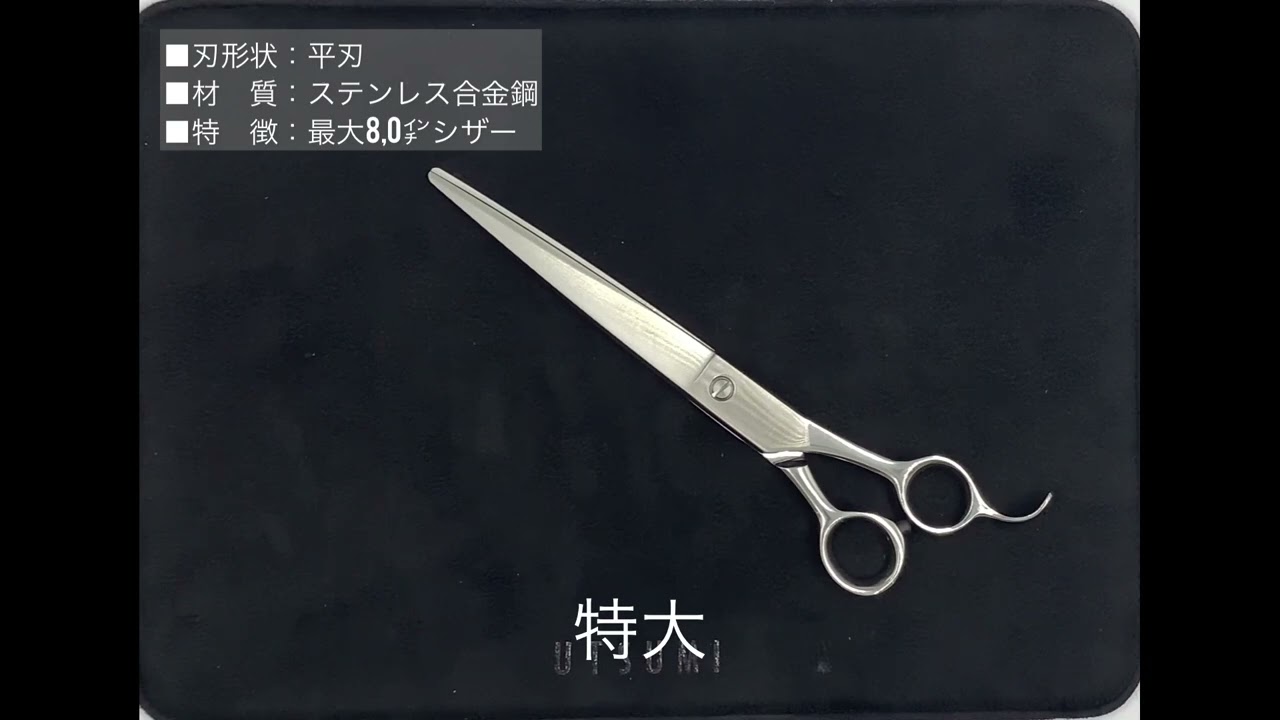 内海 城 特大(UTSUMI Jyo/8.0インチ) ハサミ屋はやし