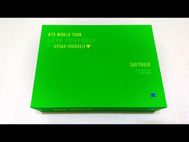 Unboxing BTS 방탄소년단 LOVE YOURSELF: SPEAK YOURSELF Concert Tour
