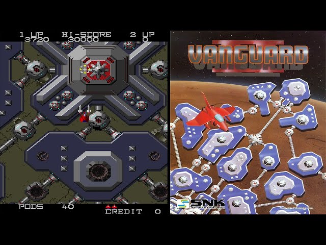 Arcade ヴァンガードII / Vanguard II - 一周目 - YouTube