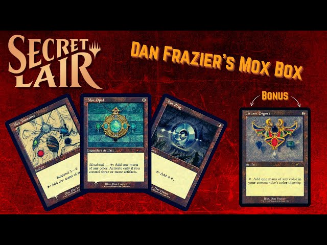 The Phenomenal Mox Opal! | Dan Frazier Mox Box | Secret Lair - YouTube