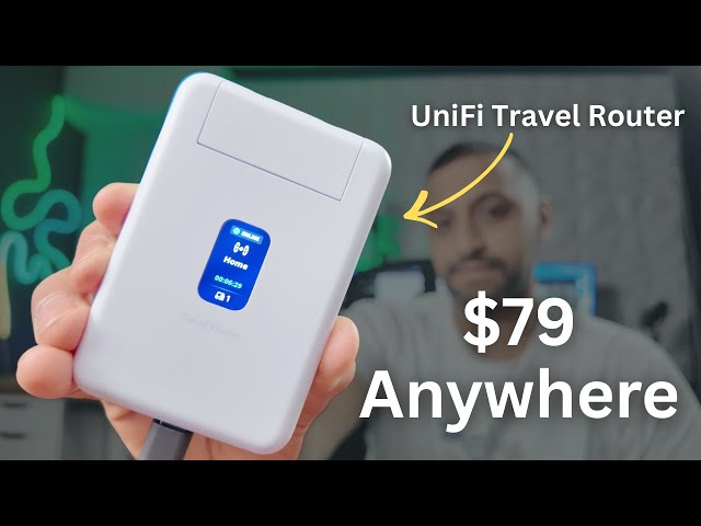 $79 UniFi Travel Router: Extending Your UniFi Network Anywhere
