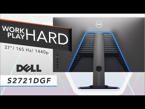 Dell S2721DGF Review - WORK Hard, PLAY Hard - YouTube