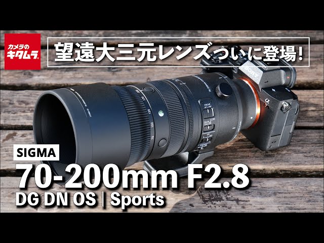 レンズレビュー】シグマ 70-200mm F2.8 DG DN OS｜最高性能を持った大