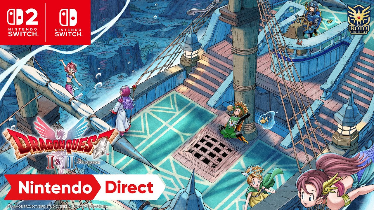 ドラゴンクエストI＆II [Nintendo Direct 2025.9.12] - YouTube