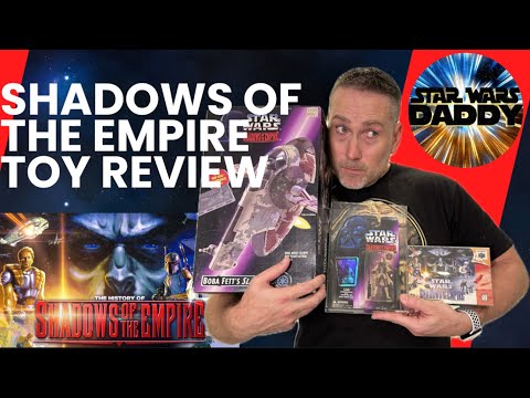 Star Wars Shadows Of The Empire Review: Toy Line, Book, and Video