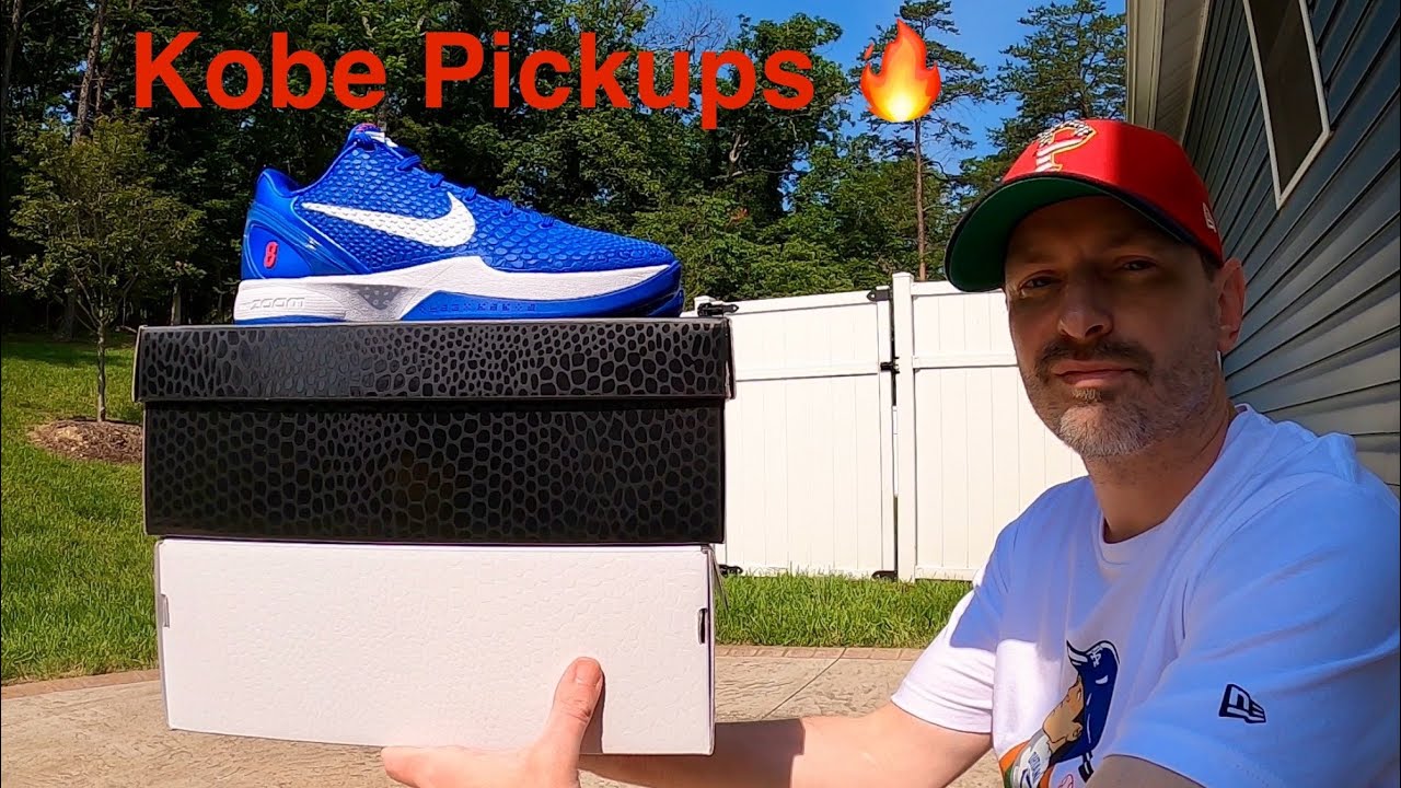 Kobe 6 DODGERS - Plus a BIG Retail Assist 😊 - YouTube