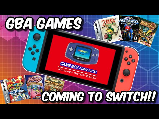 Game Boy Advance Coming to Nintendo Switch Online!?! - YouTube
